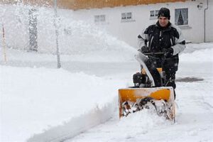 Schnee räumen